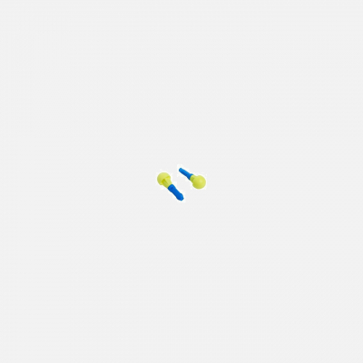 3M E-A-R Push-Ins Uncorded, 35 Db, (EX-01-021), Box of 100 Pairs Ear Plugs