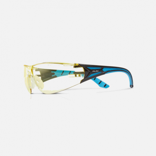 Riley Stream Blue Safety Glasses