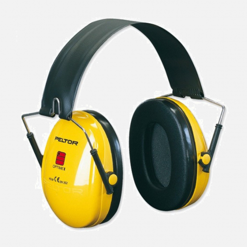 3M Optime 1 Headband - H510A - 27 SNR Ear Defenders - Yellow