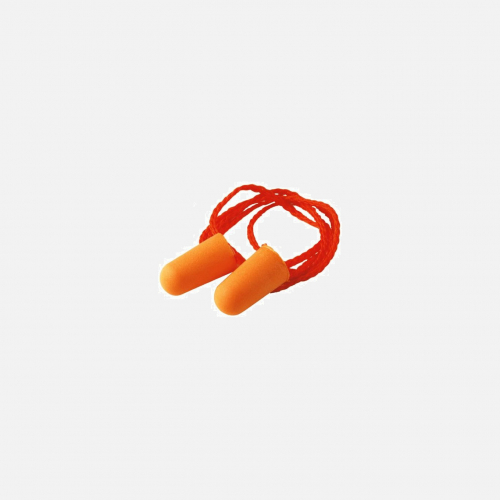 3M 1110 Corded Box of 100 - SNR 35 Ear Plug Dispenser - Orange