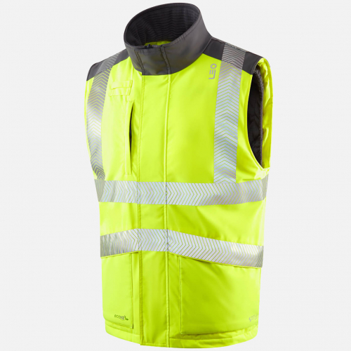 Leo Halsinger BW02 Hi-Vis Bodywarmer - Mens - Sizes S-6XL