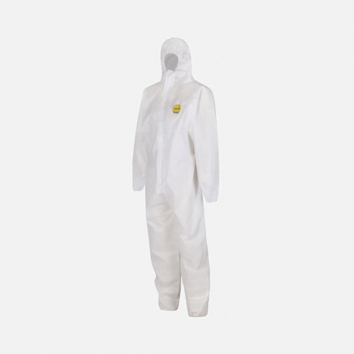 DB10 - 2XL Disposable Coverall - White - Sizes M-2XL