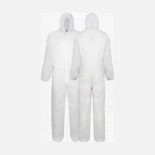 DBS White - M Disposable Coverall - White - Sizes M-2XL