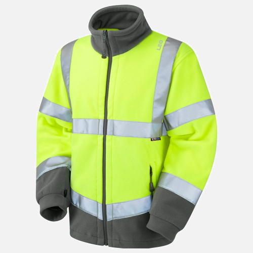 Leo Hartland F01 Hi-Vis Fleece Jacket - Mens - Sizes S-6XL