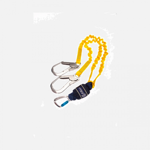 3M 3M Shock Absorbing Lanyards - 2m YEL - 1245534 Safety Harness - Sizes 1.25 m-2.0 m
