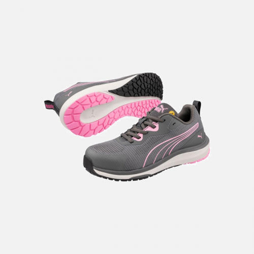 Puma Safety Celerity Knit Pink Low S1PS Safety Trainer - Pink - Ladies - Sizes 3-8