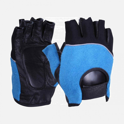 AV-FGG - Fingerless Anti-Vibration Anti-Vibration Gloves - Black (XL)
