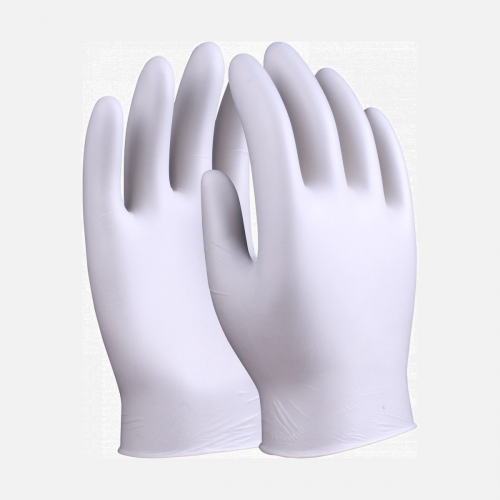 DG2-Vinyl-CL-PF - Clear Disposable Gloves - Clear (S)