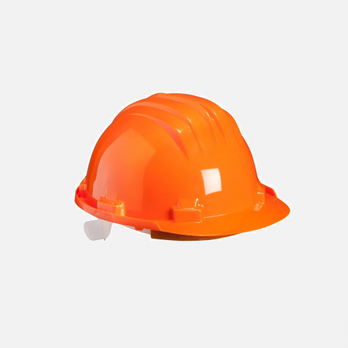 CL5RS - Standard 6 Point Safety Helmet Orange - One Size