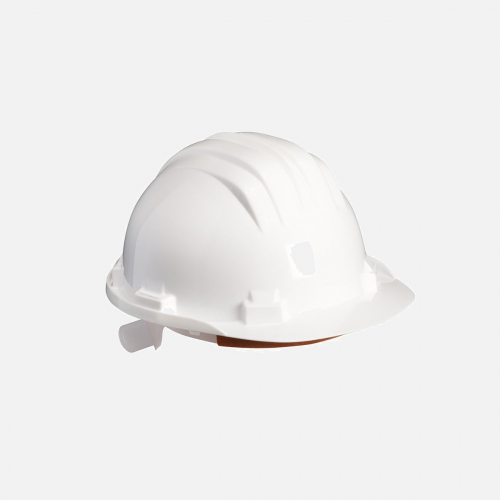 CL5RS - Standard 6 Point Safety Helmet White - One Size