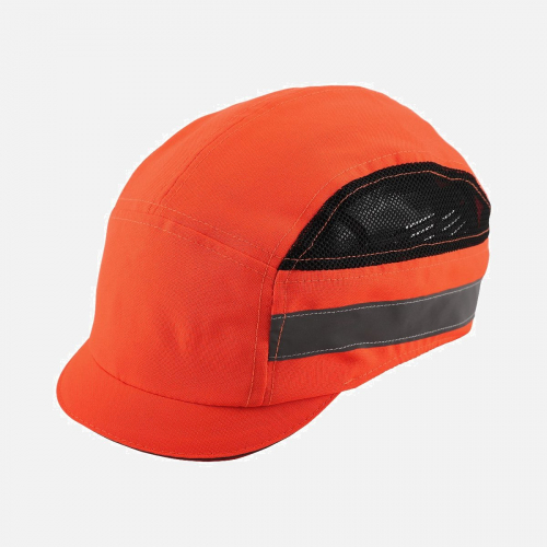 Mavrix-3 - HV Comfort Bump Cap with Micro-Peak - Hv Orange - One Size
