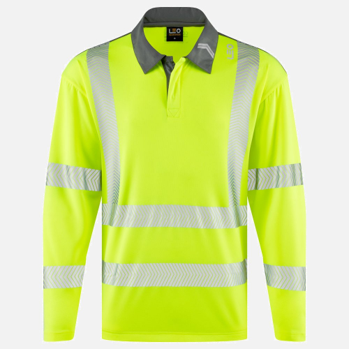 Leo Georgeham P13 Hi-Vis Polo Shirt - Mens - Sizes S-6XL