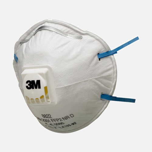 3M 8822 - Box of 10 Respiratory Protection - One Size