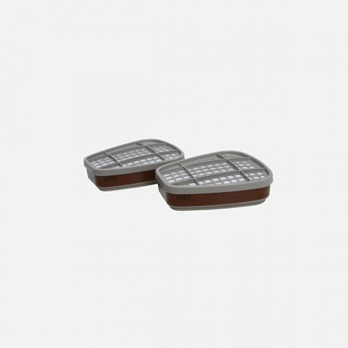 3M A2 Gas and Vapour Filters - 6055 - One Size