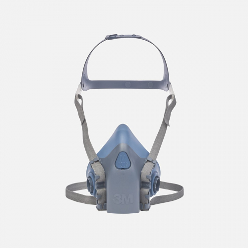 3M 7503 Series Reusable Half Mask Half Mask Respirator - Blue - Sizes Large-Small