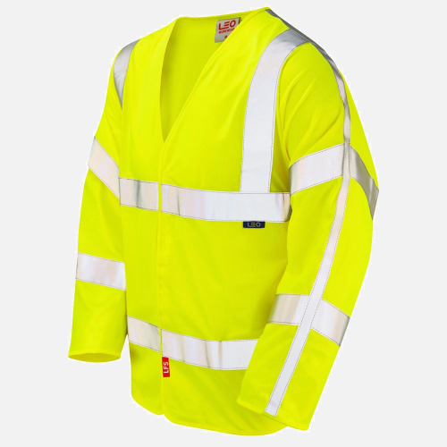 Leo Parkham S11 Hi-Vis Sleeved Waistcoat - Mens - Sizes S-6XL