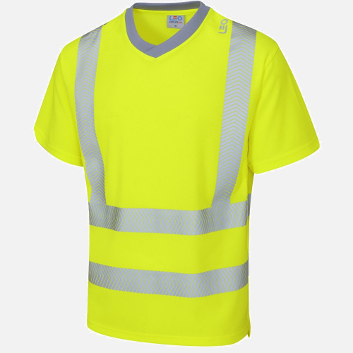 Leo Larkstone T03 Hi-Vis T-Shirt - Mens - Sizes S-6XL