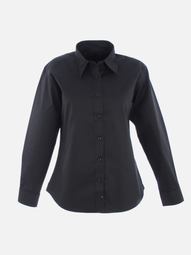 Uneek Ladies Pinpoint Oxford Full Sleeve Shirt - Ladies - Sizes XS-5XL