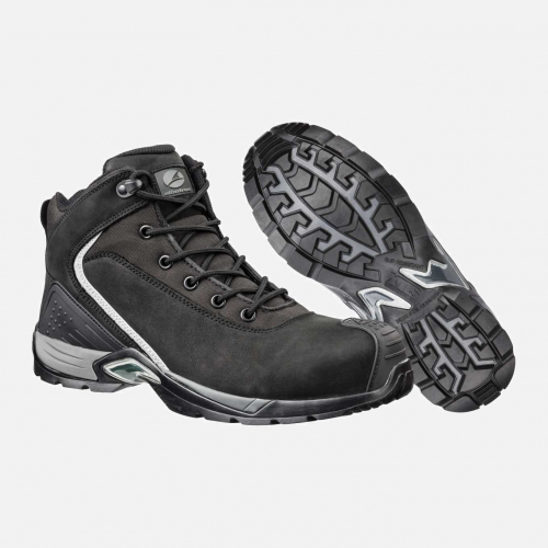 ALBATROS RUNNER XTS MID S3 HRO SRC Safety Trainer - Black - Mens - Sizes 6-12
