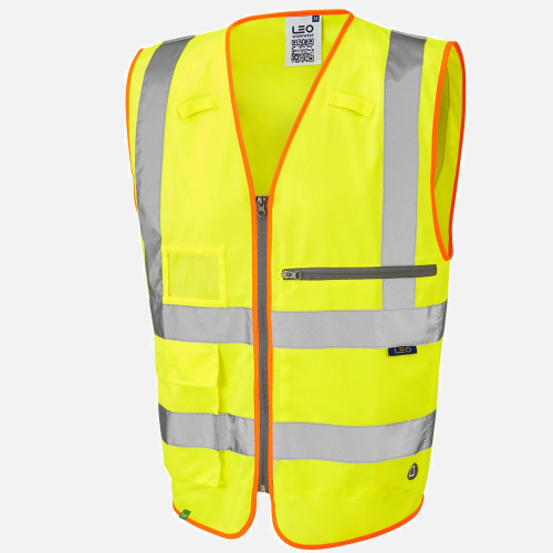 Leo Foreland W24 Hi-Vis Waistcoat - Mens - Sizes S-4XL