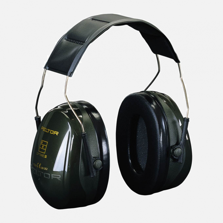3M Optime 2 Headband - H520A - 31 SNR Ear Defenders - Black