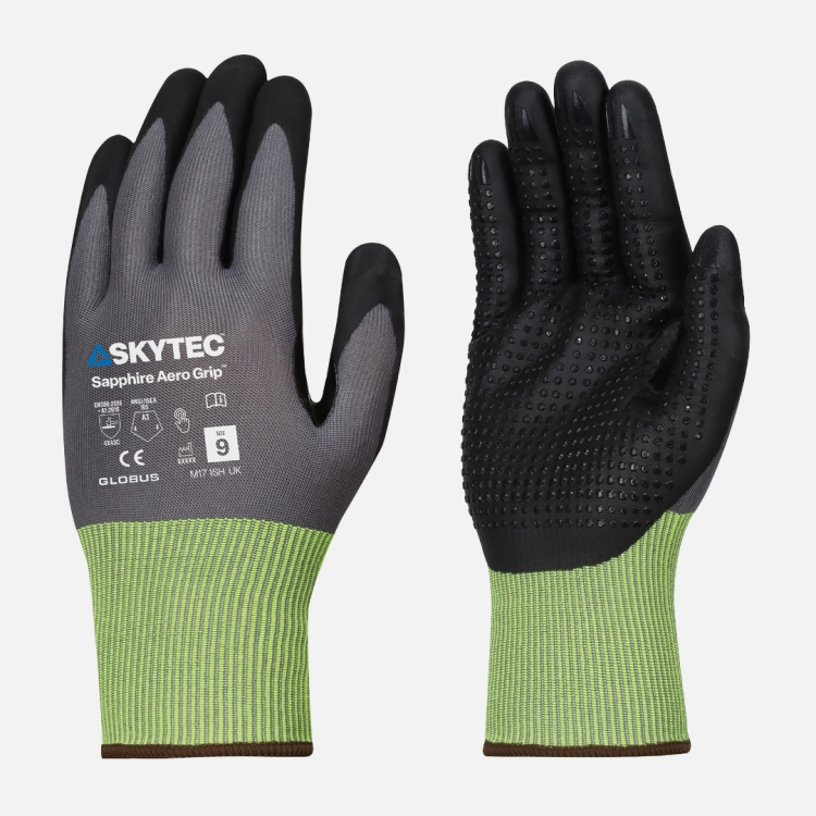 Skytec Sapphire Aero Grip Cut Protection Gloves