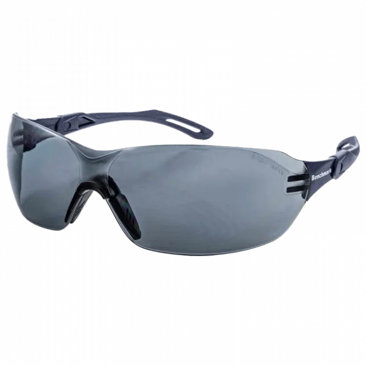 Benchmark BM12 Safety Glasses - Grey Lens