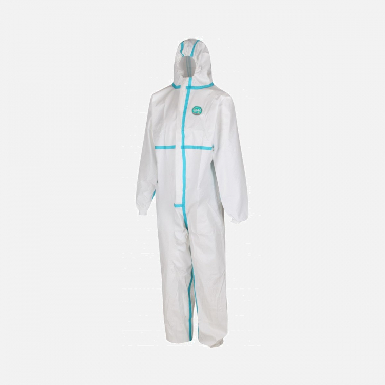 DB40 - L Disposable Coverall - White - Sizes M-2XL
