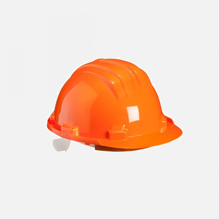 CL5RS - Standard 6 Point Safety Helmet Orange - One Size