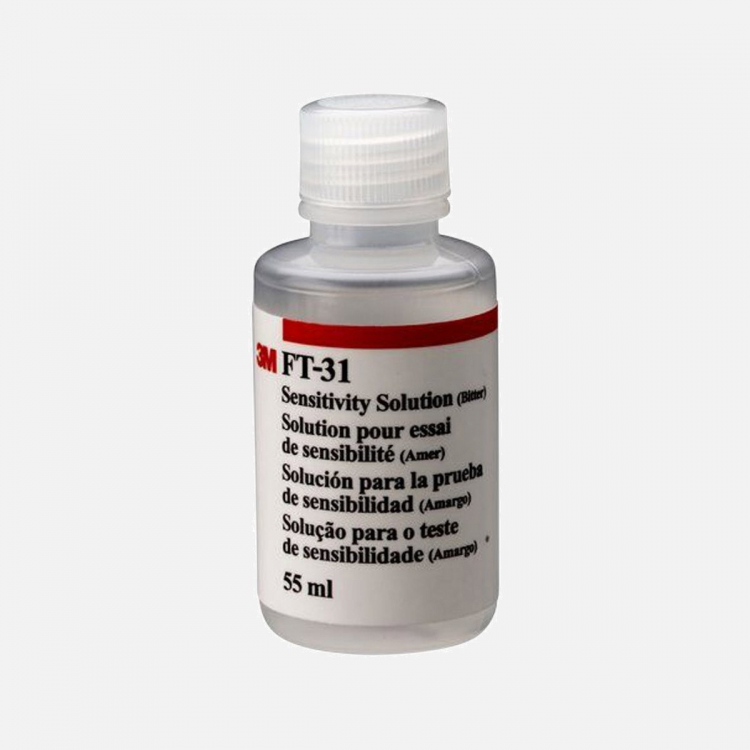 3M FT31 55ml Sensitivity Solution - Bitter (1 bottle) Respiratory Protection - One Size