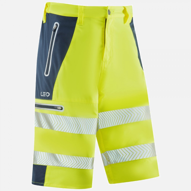 Leo Kingsley SH06 Hi-Vis Shorts - Mens - Sizes S-6XL