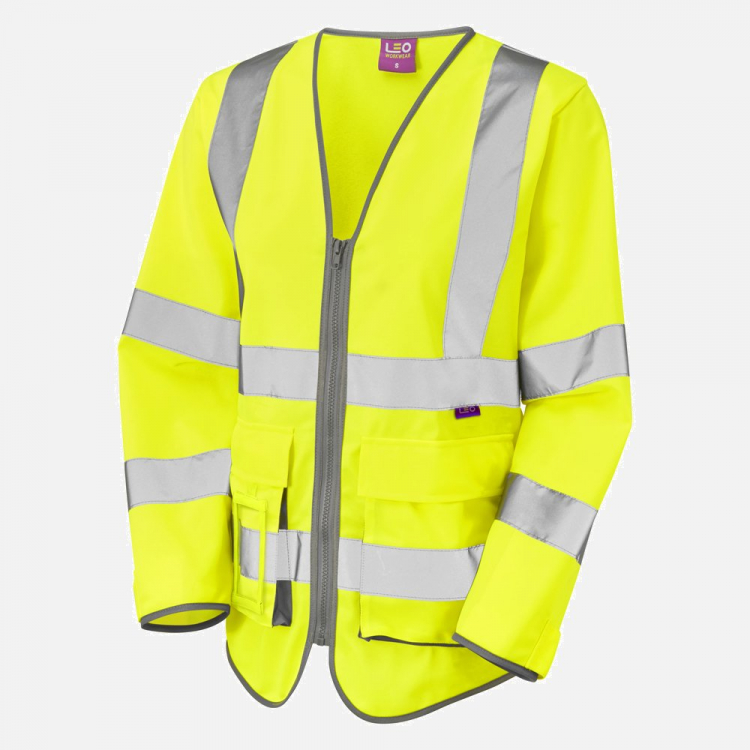 Leo Beaworthy SL12 Hi-Vis Waistcoat - Ladies - Sizes XS-6XL