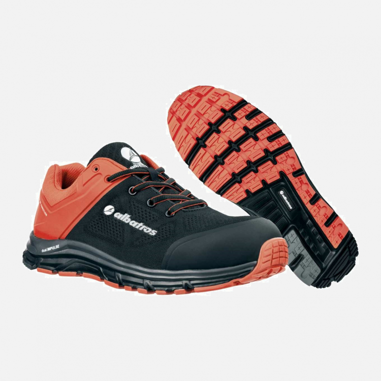 ALBATROS LIFT RED IMPULSE LOW Insole - Black-Red - Unisex - Sizes 6-12