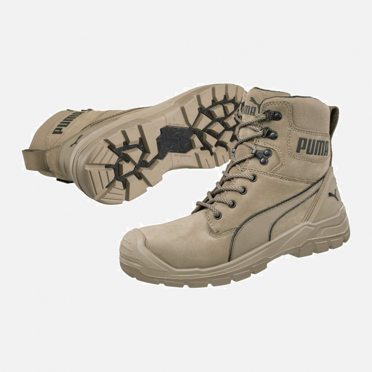 PUMA SAFETY CONQUEST STONE HIGH S3 CI HI HRO SRC Safety Boot - Mens - Sizes 7-13