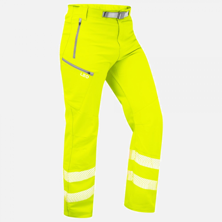 Leo Landcross WT01 Hi-Vis Work Trouser - Mens - Sizes S-6XL